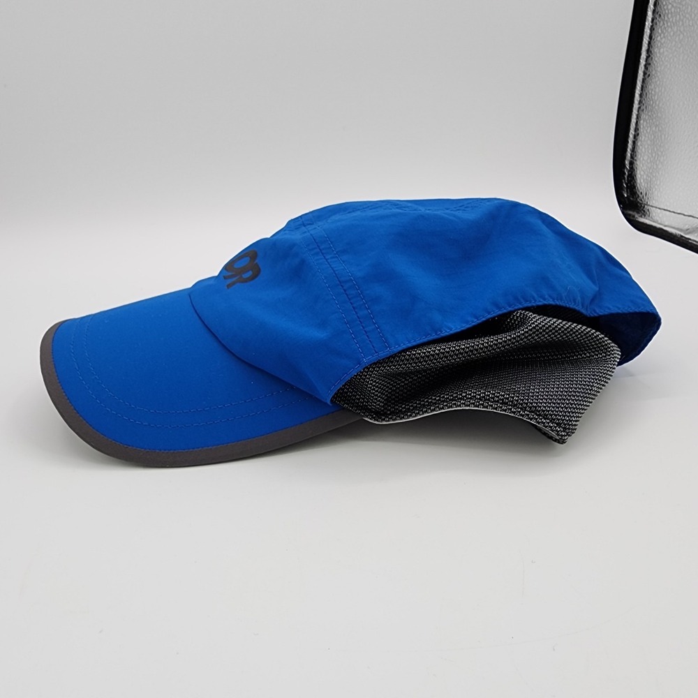 OUTDOOR RESEARCH OR Lightweight Blue SWIFT CAP Running Gym Hike Sun Baseball Hat - Picture 12 of 12